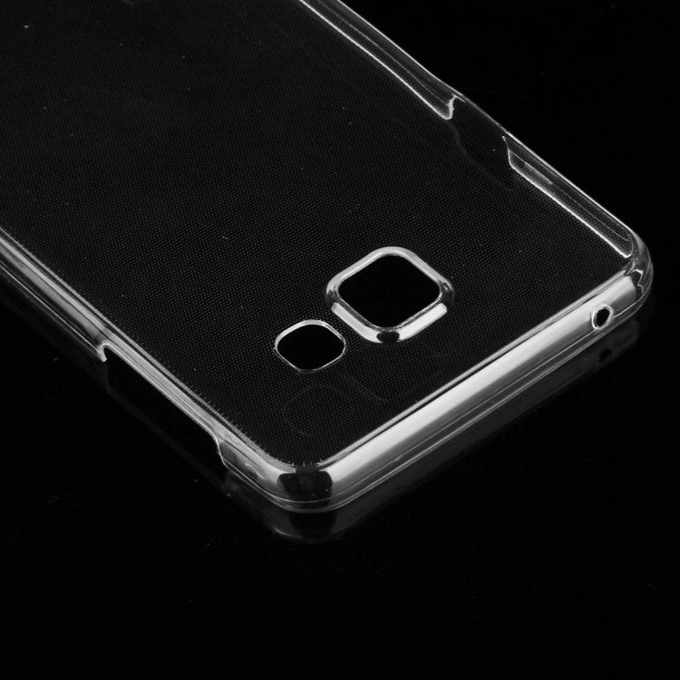 For Galaxy A3 (2016) / A310 0.75mm Double-sided Ultra-thin Transparent TPU Protective Case (Transparent)