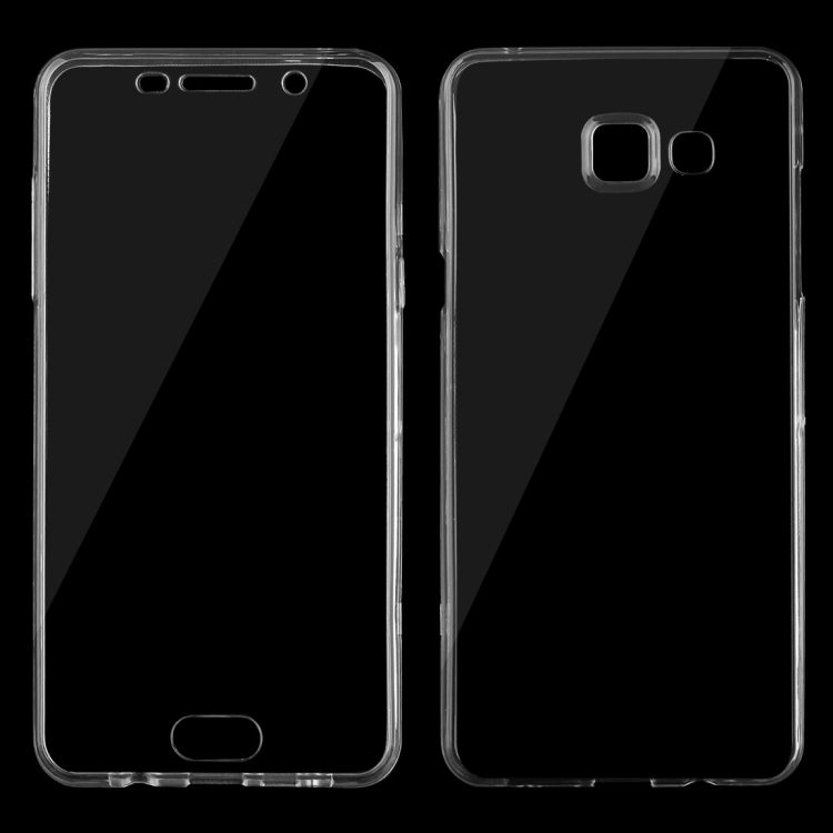 For Galaxy A5 (2016) / A510 0.75mm Double-sided Ultra-thin Transparent TPU Protective Case (Transparent)