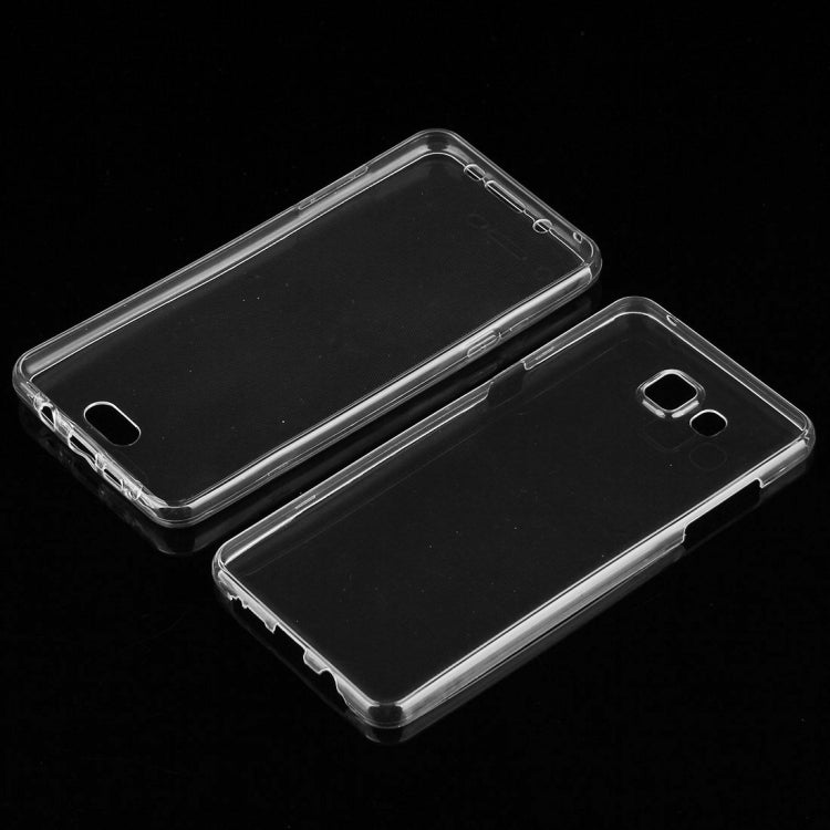 For Galaxy A5 (2016) / A510 0.75mm Double-sided Ultra-thin Transparent TPU Protective Case (Transparent)