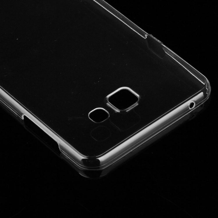For Galaxy A7 (2016) / A710 0.75mm Double-sided Ultra-thin Transparent TPU Protective Case (Transparent)