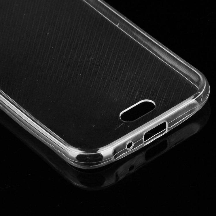For Galaxy J1 / J100 0.75mm Double-sided Ultra-thin Transparent TPU Protective Case (Transparent)