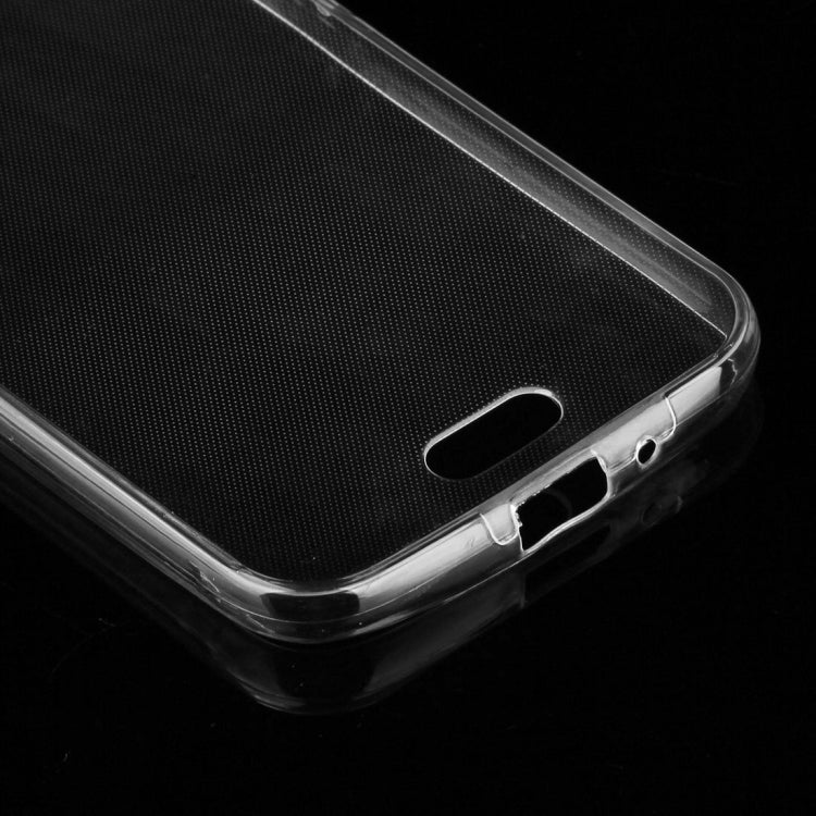 For Galaxy J1 (2016) / J120 0.75mm Double-sided Ultra-thin Transparent TPU Protective Case (Transparent)