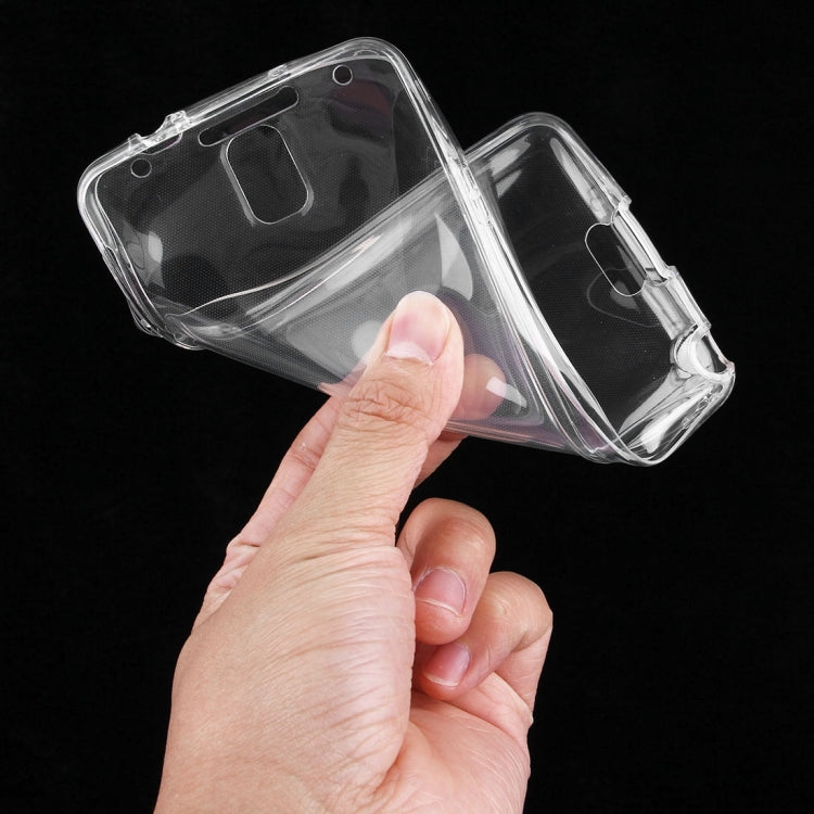 For Galaxy Note 3 / N900 0.75mm Double-sided Ultra-thin Transparent TPU Protective Case (Transparent)