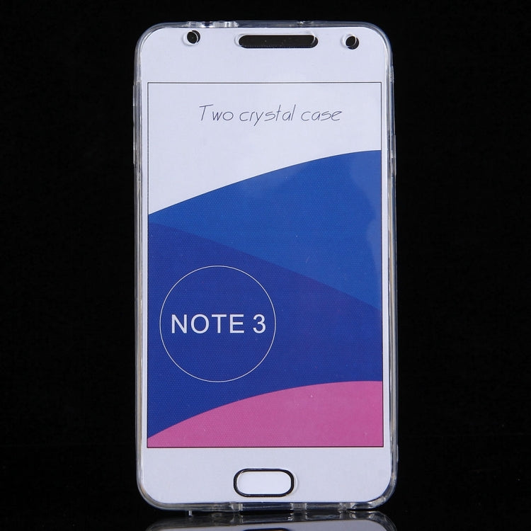 For Galaxy Note 3 / N900 0.75mm Double-sided Ultra-thin Transparent TPU Protective Case (Transparent)