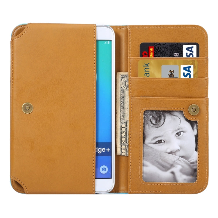 Wallet Style Horizontal Flip Leather Case with Photo Frame & Card Slots & Wallet & Lanyard for Galaxy S7 Edge / iPhone 6 Plus & 6s Plus / Huawei Mate 8