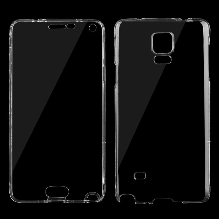 For Galaxy Note 4 / N910 0.75mm Double-sided Ultra-thin Transparent TPU Protective Case (Transparent)