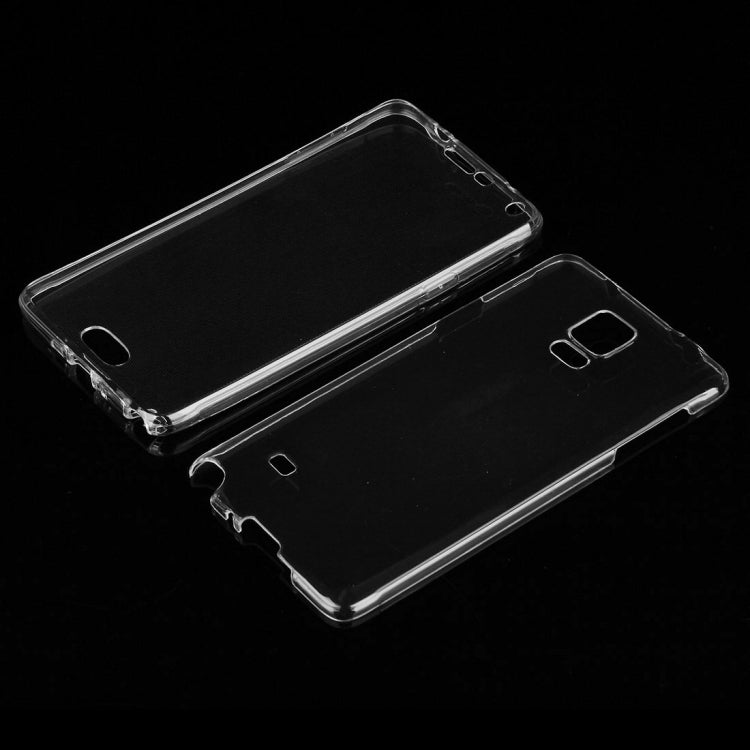 For Galaxy Note 4 / N910 0.75mm Double-sided Ultra-thin Transparent TPU Protective Case (Transparent)