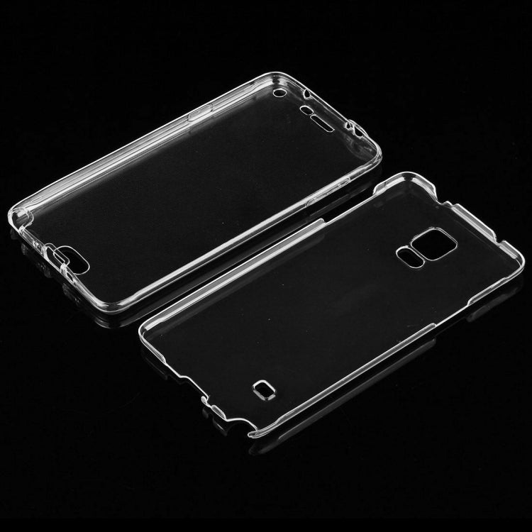 For Galaxy Note 4 / N910 0.75mm Double-sided Ultra-thin Transparent TPU Protective Case (Transparent)