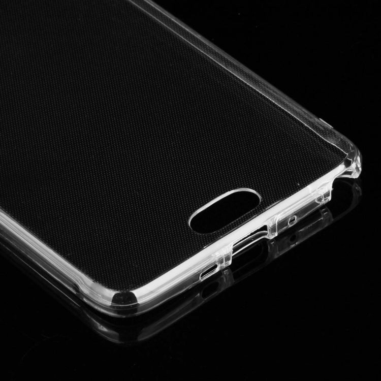 For Galaxy Note 4 / N910 0.75mm Double-sided Ultra-thin Transparent TPU Protective Case (Transparent)