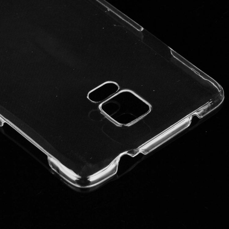 For Galaxy Note 4 / N910 0.75mm Double-sided Ultra-thin Transparent TPU Protective Case (Transparent)