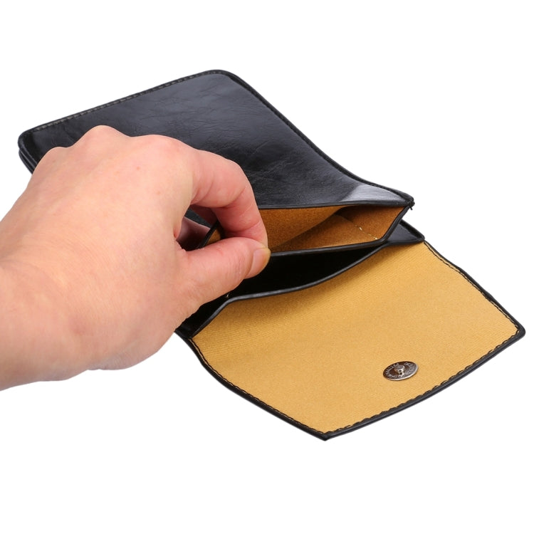 Crazy Horse Texture Universal Business Vertical Two Layers Multi-function Leather Shoulder Bag with Card Slots for iPhone 6 Plus & 6S Plus / Galaxy S7 Edge / Huawei Mate 8