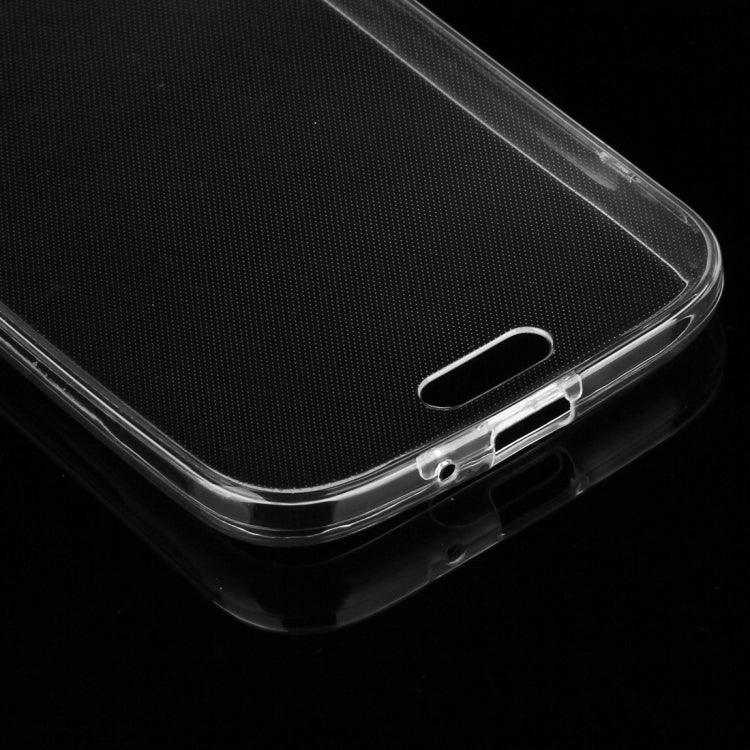 For Galaxy S4 / i9500 0.75mm Double-sided Ultra-thin Transparent TPU Protective Case(Transparent)