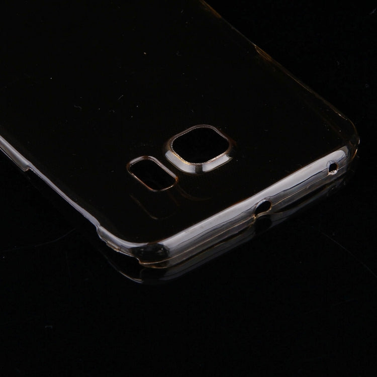 For Galaxy S6 Edge / G925 0.75mm Double-sided Ultra-thin Transparent TPU Protective Case