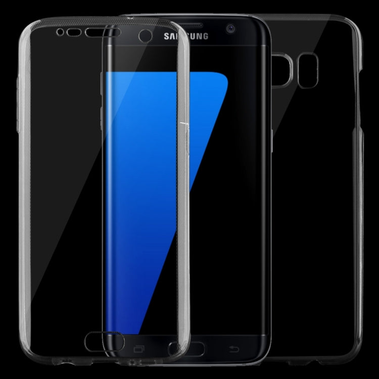 For Galaxy S7 Edge / G935 0.75mm Double-sided Ultra-thin Transparent TPU Protective Case