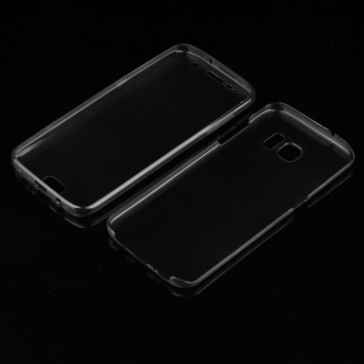 For Galaxy S7 Edge / G935 0.75mm Double-sided Ultra-thin Transparent TPU Protective Case