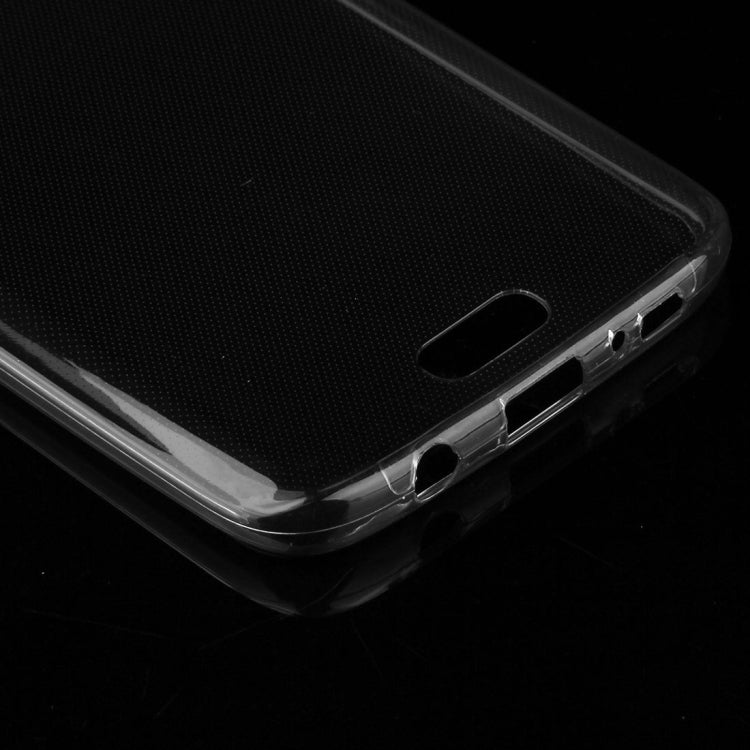 For Galaxy S7 Edge / G935 0.75mm Double-sided Ultra-thin Transparent TPU Protective Case