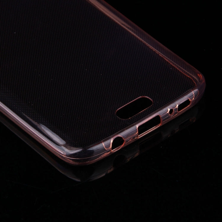 For Galaxy S7 Edge / G935 0.75mm Double-sided Ultra-thin Transparent TPU Protective Case