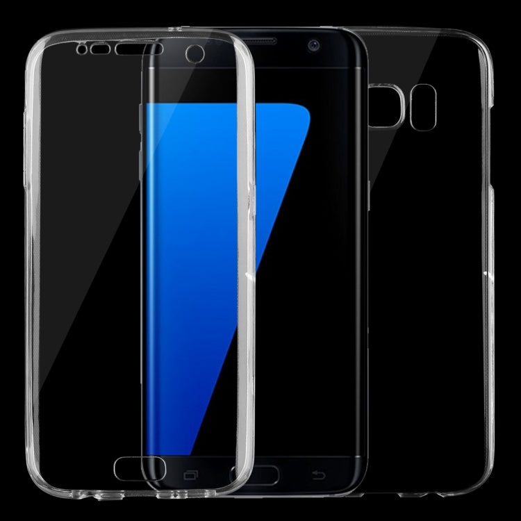 For Galaxy S7 Edge / G935 0.75mm Double-sided Ultra-thin Transparent TPU Protective Case