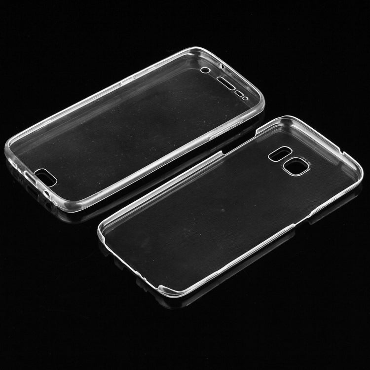For Galaxy S7 Edge / G935 0.75mm Double-sided Ultra-thin Transparent TPU Protective Case