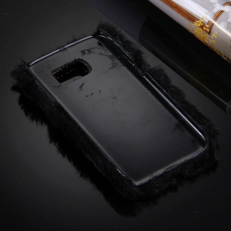 For Galaxy S7 / G930 Diamond Plush PC Protective Case