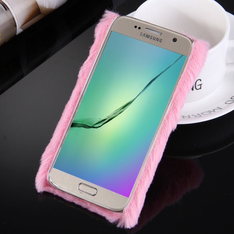 For Galaxy S7 / G930 Diamond Plush PC Protective Case