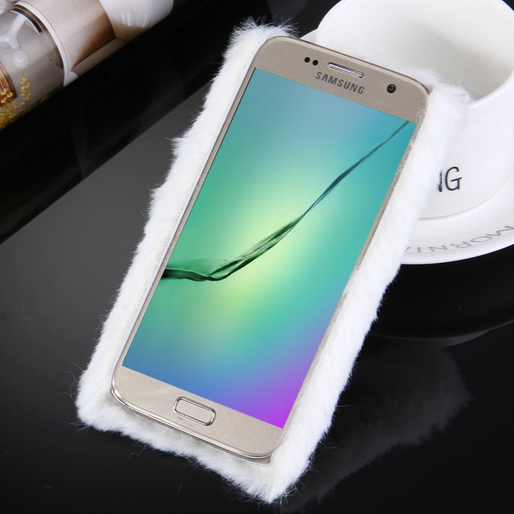 For Galaxy S7 / G930 Diamond Plush PC Protective Case