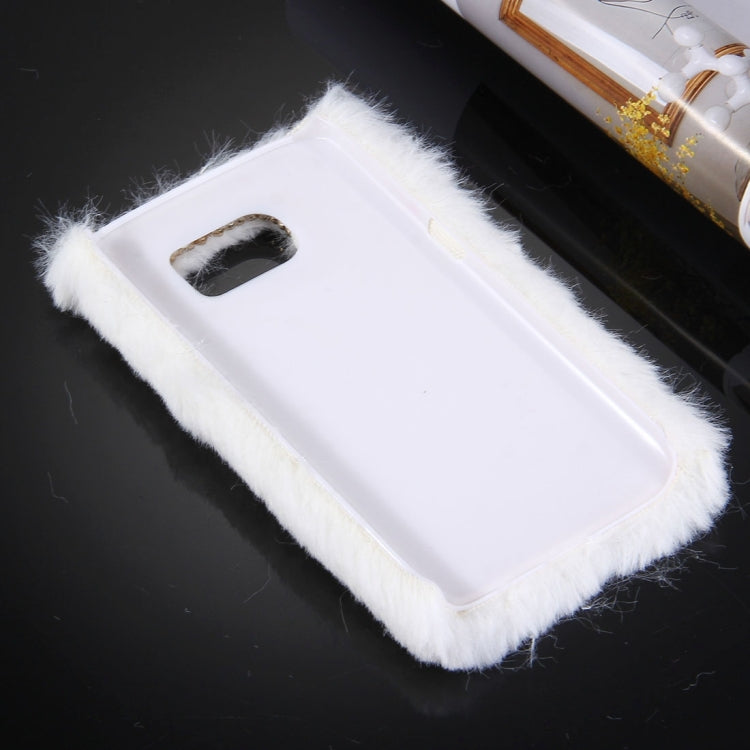 For Galaxy S7 / G930 Diamond Plush PC Protective Case