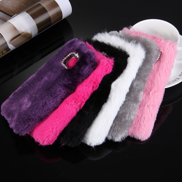 For Galaxy S7 / G930 Diamond Plush PC Protective Case