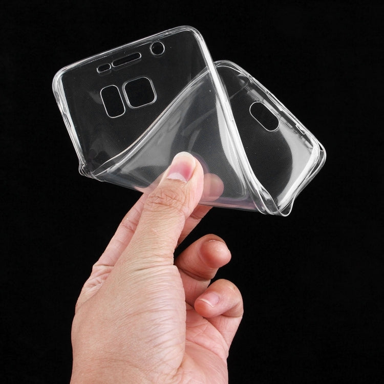 For Galaxy Note 5 / N920 0.75mm Double-sided Ultra-thin Transparent TPU Protective Case (Transparent)