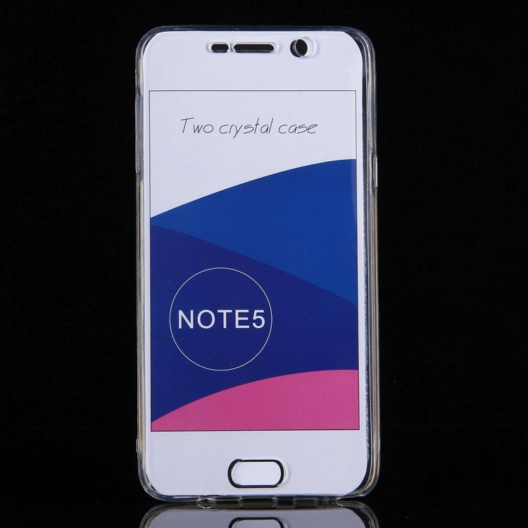 For Galaxy Note 5 / N920 0.75mm Double-sided Ultra-thin Transparent TPU Protective Case (Transparent)