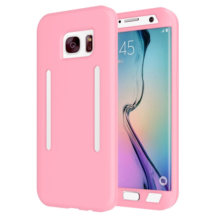 2 in 1 for Galaxy S7 Edge / G935 Dual Control Sport Armband with Detachable Premium Silicone Case