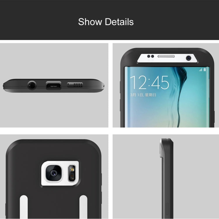 2 in 1 for Galaxy S7 Edge / G935 Dual Control Sport Armband with Detachable Premium Silicone Case