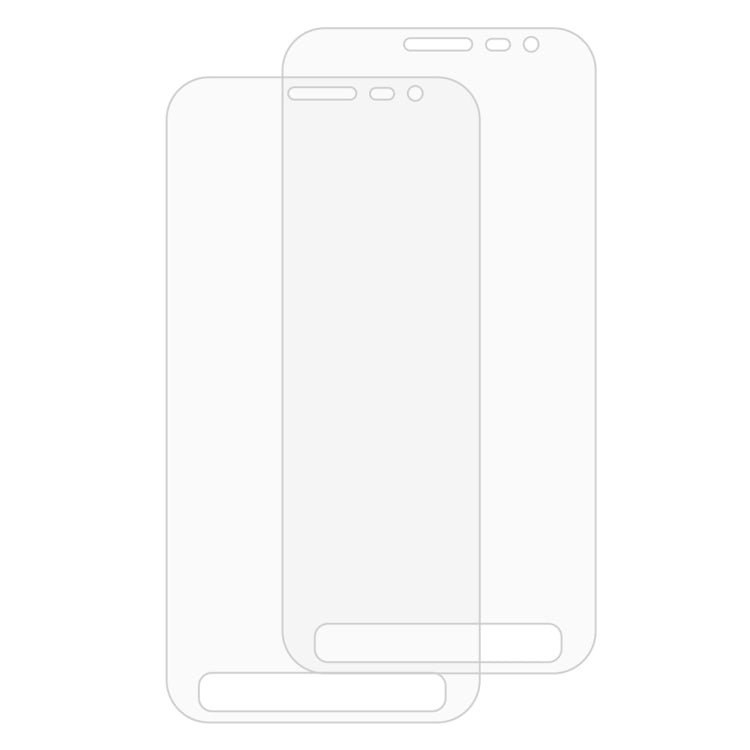 2 PCS for Galaxy Xcover 4 / G390F / Xcover 4s 0.26mm 9H Surface Hardness Explosion-proof Non-full Screen Tempered Glass Screen Film