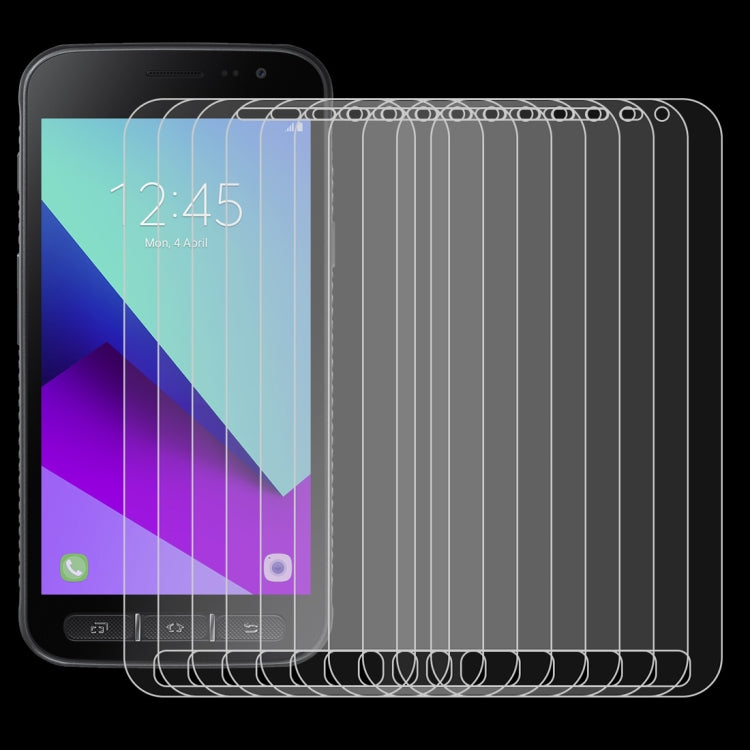 100 PCS for Galaxy Xcover 4 / G390F / Xcover 4s 0.26mm 9H Surface Hardness Explosion-proof Tempered Glass Screen Film