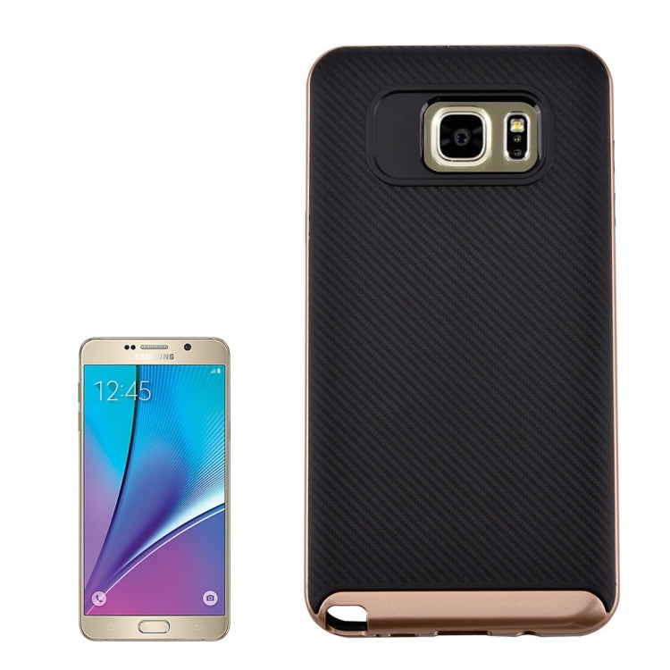 For Galaxy Note 5 / N920 Separable Bumblebee TPU + PC Combination Back Case