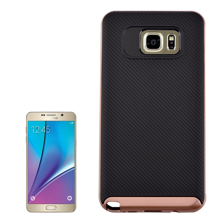 For Galaxy Note 5 / N920 Separable Bumblebee TPU + PC Combination Back Case