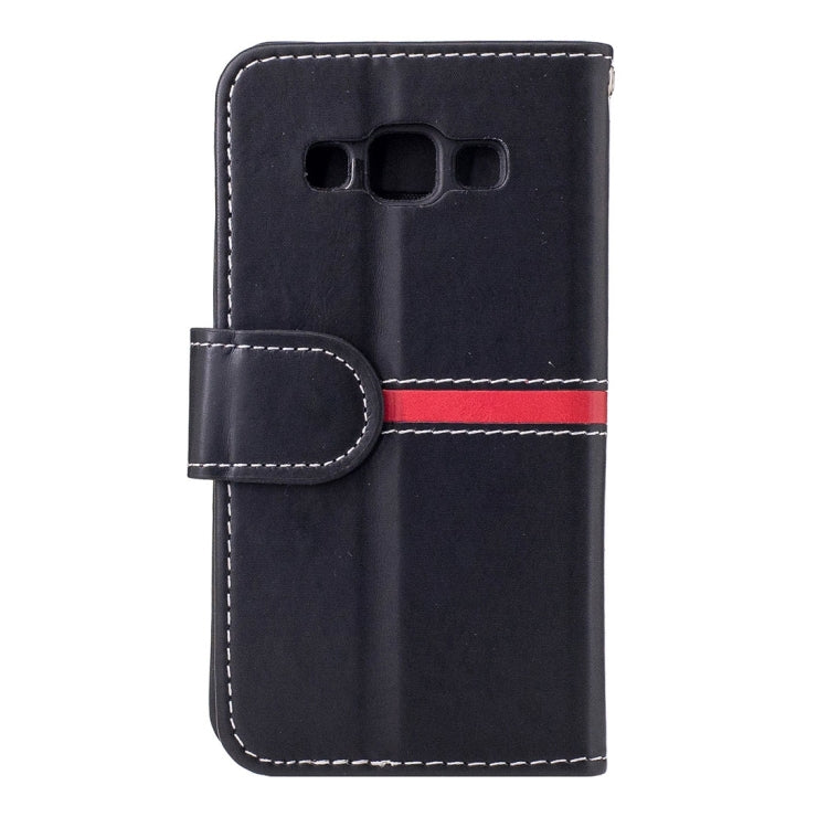 For Galaxy A3 / A300F Crazy Horse Texture Horizontal Flip Leather Case with Holder & Card Slots & Wallet & Photo Frame & Lanyard