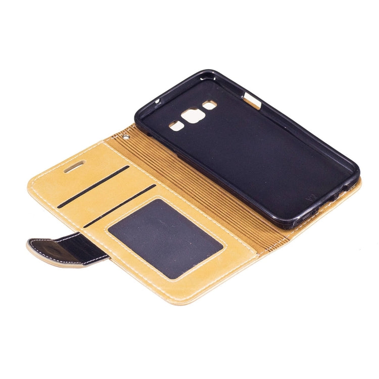 For Galaxy A3 / A300F Crazy Horse Texture Horizontal Flip Leather Case with Holder & Card Slots & Wallet & Photo Frame & Lanyard
