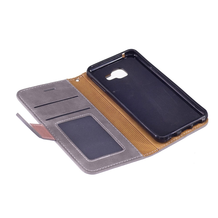 For Galaxy A3 (2016) / A310 Crazy Horse Texture Horizontal Flip Leather Case with Holder & Card Slots & Wallet & Photo Frame & Lanyard