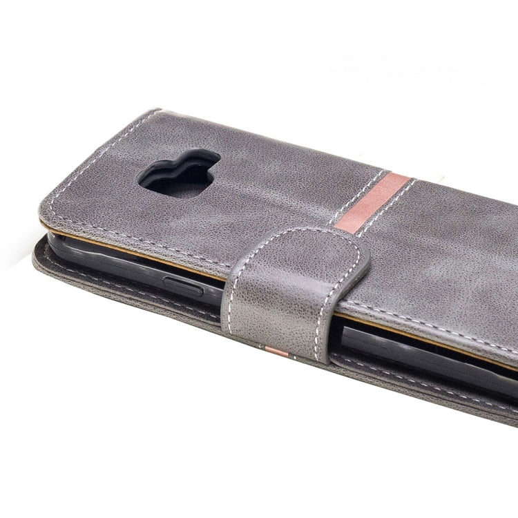 For Galaxy A3 (2016) / A310 Crazy Horse Texture Horizontal Flip Leather Case with Holder & Card Slots & Wallet & Photo Frame & Lanyard