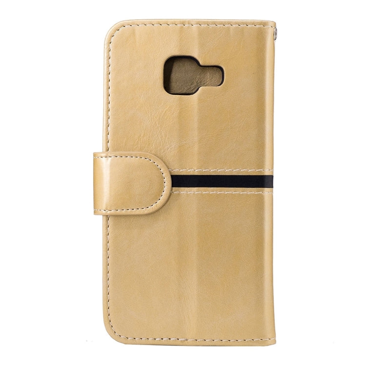 For Galaxy A3 (2016) / A310 Crazy Horse Texture Horizontal Flip Leather Case with Holder & Card Slots & Wallet & Photo Frame & Lanyard