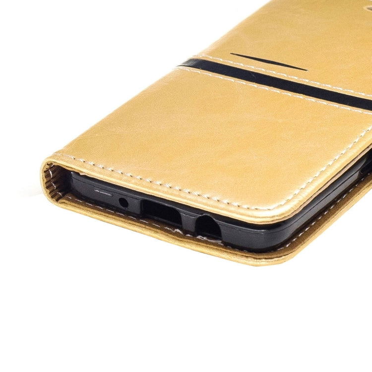 For Galaxy A5 (2017) / A520  Crazy Horse Texture Horizontal Flip Leather Case with Holder & Card Slots & Wallet & Photo Frame & Lanyard