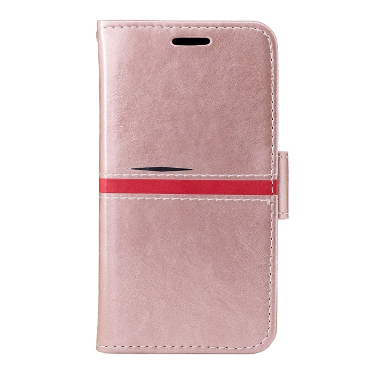 For Galaxy A5 (2017) / A520  Crazy Horse Texture Horizontal Flip Leather Case with Holder & Card Slots & Wallet & Photo Frame & Lanyard