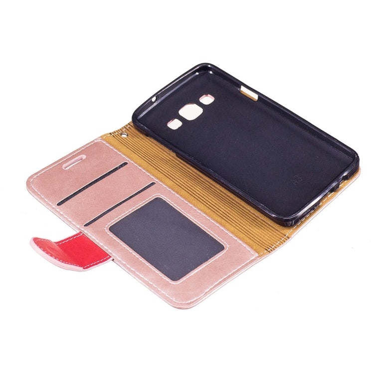 For Galaxy Core Prime / G360 Crazy Horse Texture Horizontal Flip Leather Case with Holder & Card Slots & Wallet & Photo Frame & Lanyard