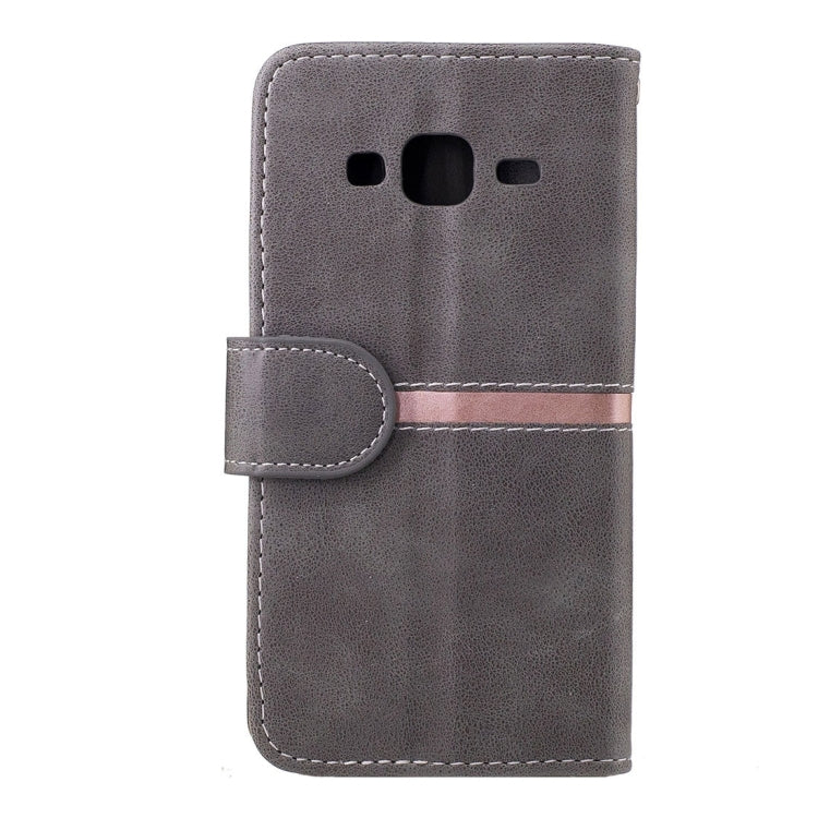 For Galaxy J3 (2016) / J310 Crazy Horse Texture Horizontal Flip Leather Case with Holder & Card Slots & Wallet & Photo Frame & Lanyard