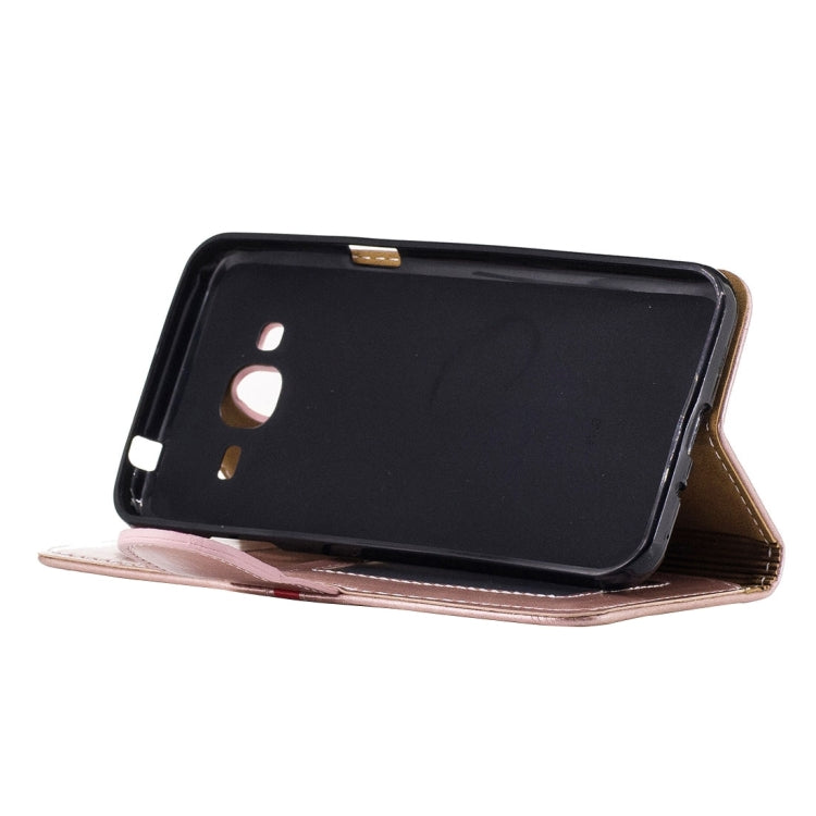 For Galaxy J3 (2016) / J310 Crazy Horse Texture Horizontal Flip Leather Case with Holder & Card Slots & Wallet & Photo Frame & Lanyard
