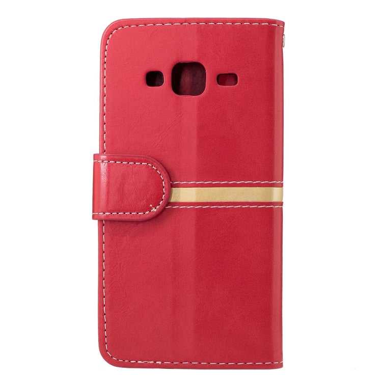 For Galaxy J3 (2016) / J310 Crazy Horse Texture Horizontal Flip Leather Case with Holder & Card Slots & Wallet & Photo Frame & Lanyard