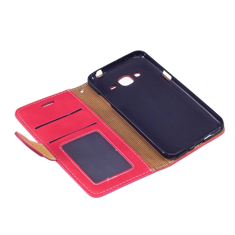 For Galaxy J3 (2016) / J310 Crazy Horse Texture Horizontal Flip Leather Case with Holder & Card Slots & Wallet & Photo Frame & Lanyard