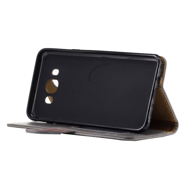 For Galaxy J5 (2016) / J510 Crazy Horse Texture Horizontal Flip PU Leather Case with Holder & Card Slots & Wallet & Photo Frame & Lanyard
