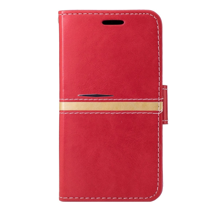 For Galaxy J3 (2017) (US Version) Crazy Horse Texture Horizontal Flip Leather Case with Holder & Card Slots & Wallet & Photo Frame & Lanyard